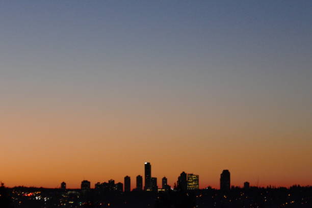 Dawn of a sunny day.