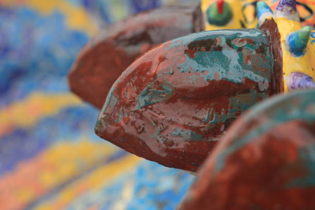 The texture of Thai art patterns