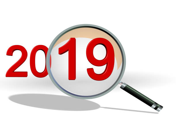 istock 2019 review focus on details text numbers len plan - 3d rendering 1081228878