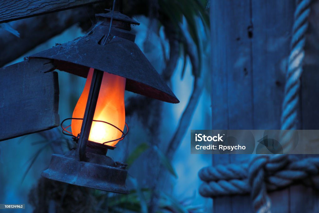 Lanterna na Azul - Foto de stock de Acampar royalty-free