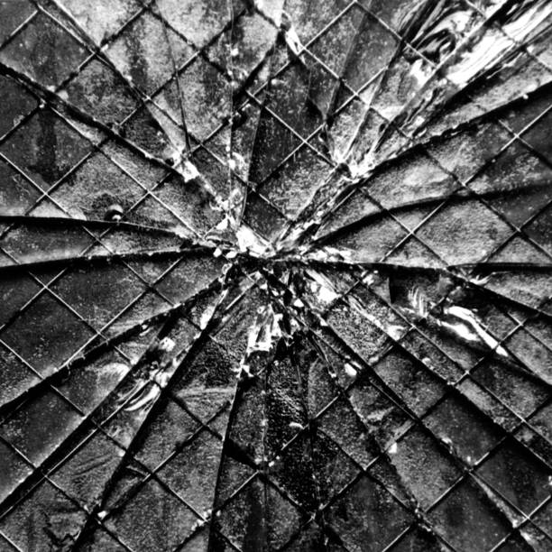 Broken Glass stock photo