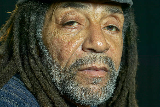 istock Portrait of Senior Man with Dreadlocks 108125307