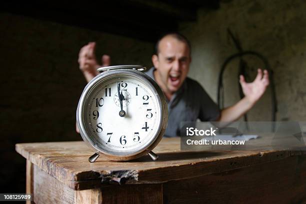 Deadline Looming Stock Photo - Download Image Now - Abandoned, Adult, Adults Only