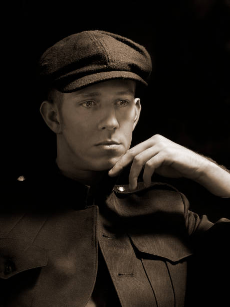 istock Pensive Young Man, Sepia Toned 108126122
