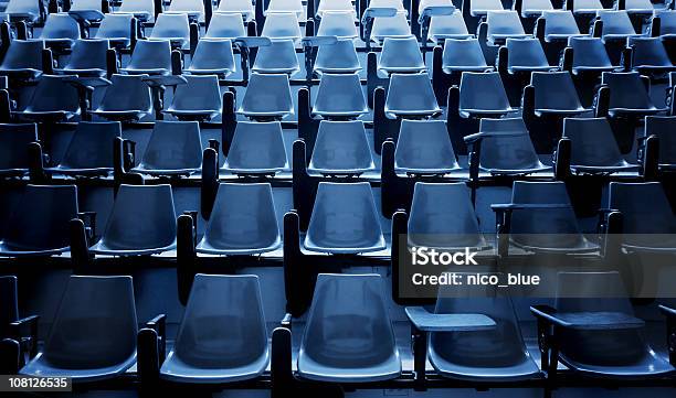 Have A Seat Stock Photo - Download Image Now - Auditorium, Backgrounds, Chair