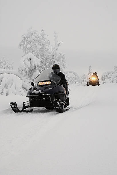 istock Snowmobile Expedition Finland Lapland 108126629