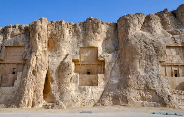 Persepolis, Naqsh e Rustam, the tombs of the Achemenid Emperors