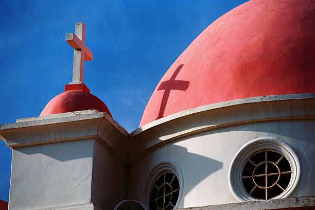 Igreja ortodoxa grega - fotografia de stock