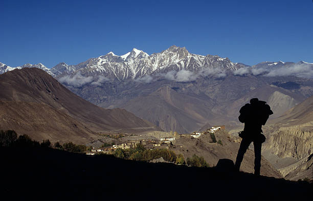 enjoy in Himalayas mountain