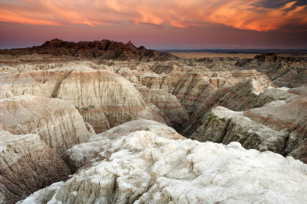 istock Badlands National Park at Sunset 108128175