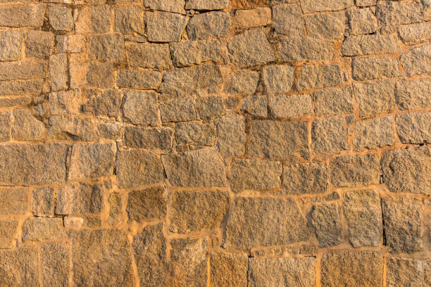 istock Background of old stone brick wall. 1081282242