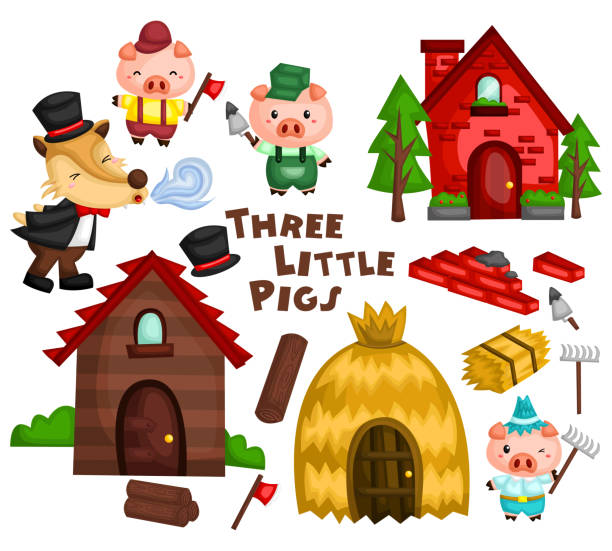 31,231 Straw House Stock Photos, Pictures & Royalty-Free Images - iStock |  Three little pigs, Brick house, Wolf