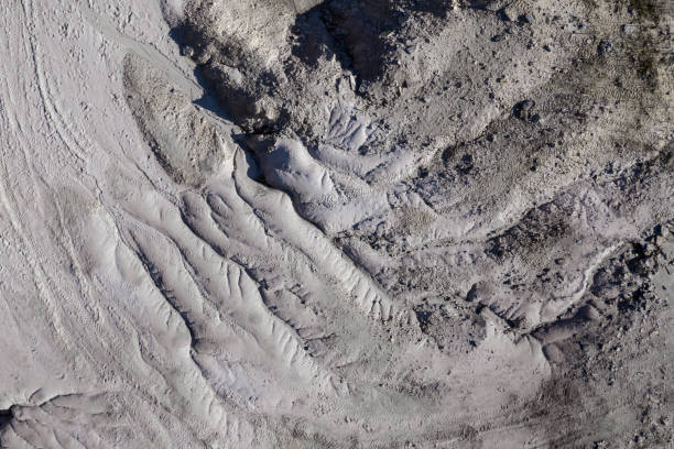istock Aerial shot of erosion patterns 1081283686