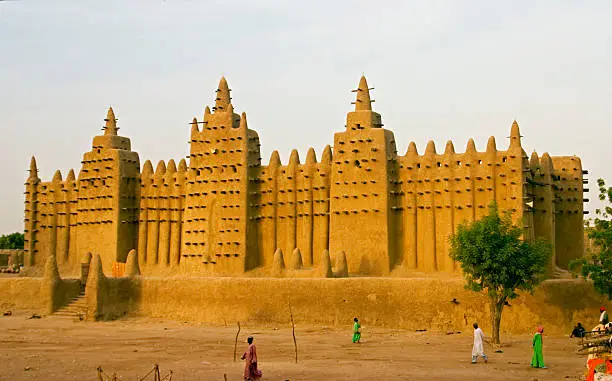 Photo of Djenne, Mali Mosque Largest Mud Building