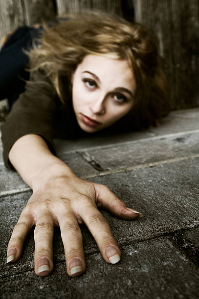 istock Young Woman Reaching Hand Out 108129379