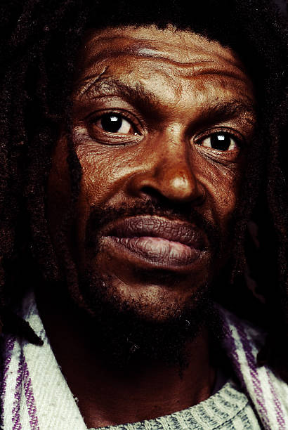 istock Closeup front view of a man staring right at the camera. 108129612