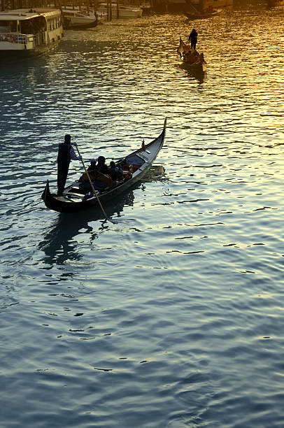 istock Gondola on Canal at Sunset 108129633