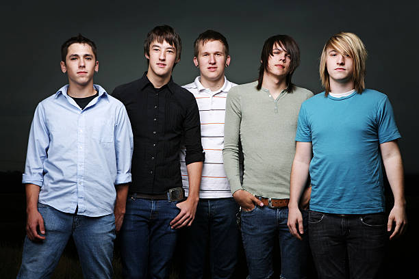 istock Group of Trendy Young Men 108129843