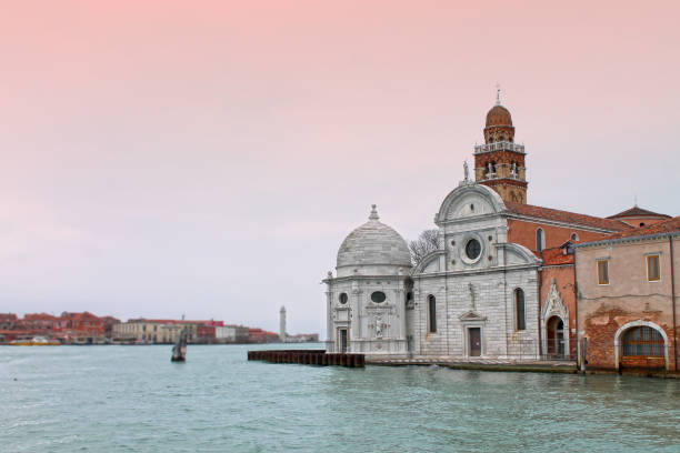 istock San Michele - famous venetian cemetery. Italy 1081299146