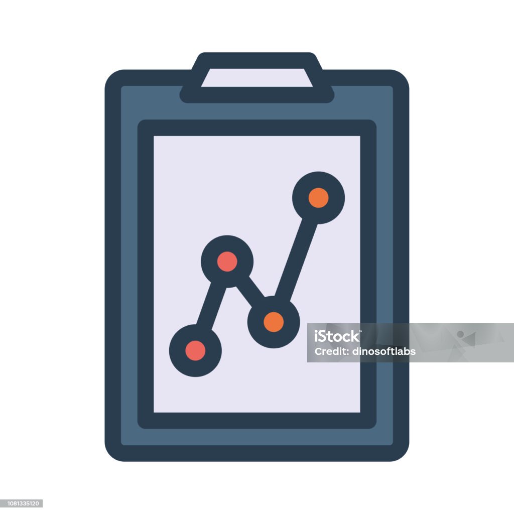 Vector Analytic Chart Analytic Chart Graph Stock Illustration - Download Image Now - Business ...