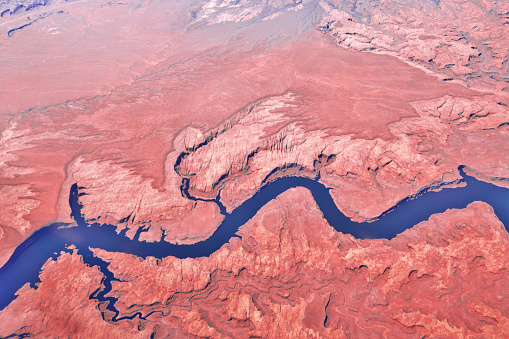 Vista aérea de Río Colorado photo
