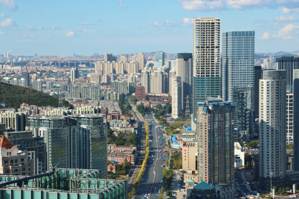 istock Zhongshan Road Dalian China 1081366802