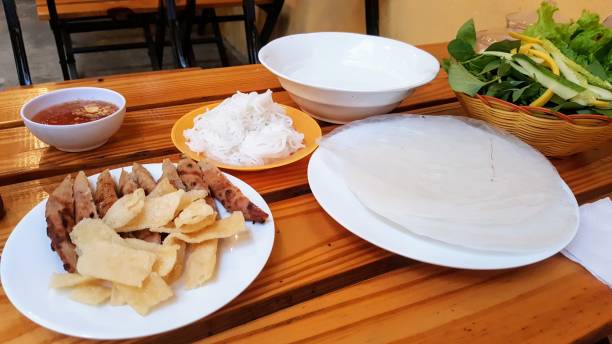 istock Baked roll from vietnam 1081372056