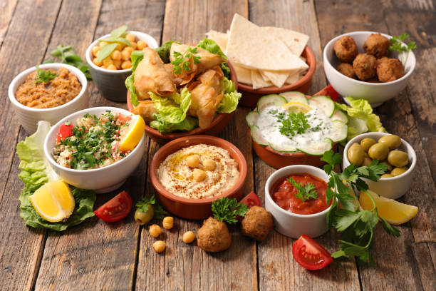 istock assorted lebanese food 1081372132