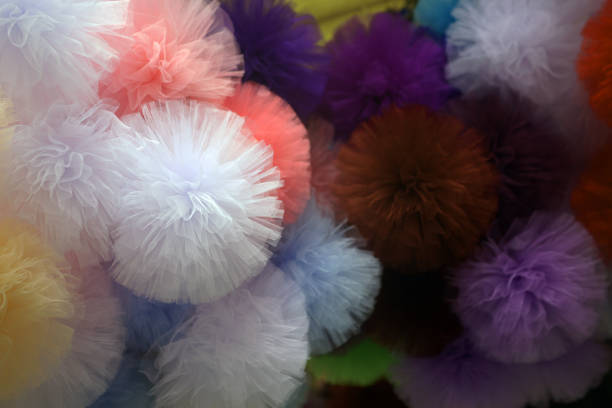 istock colorful tulle  pom-pom 1081389074