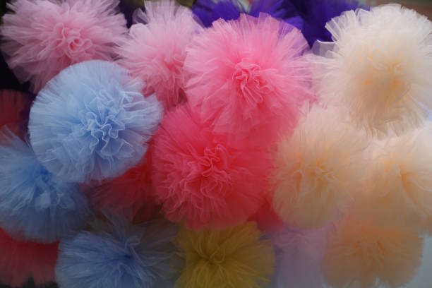 istock colorful tulle  pom-pom 1081389456