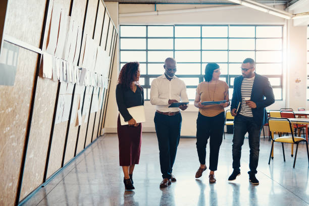istock They're heading to their routine meeting 1081411946