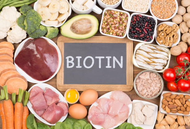 istock Food sources of biotin 1081417326