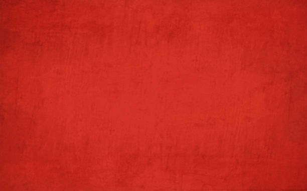 jasny bordowy, głęboko czerwony kolor zmięty efekt tekstury ściany grunge wektor tło- poziome - ilustracja - paper texture stock illustrations