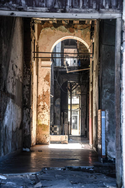istock Dirty Old Hall In Havana, Cuba 1081431170