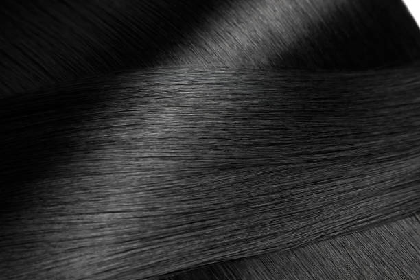 istock Closeup on luxurious glossy hair 1081443276