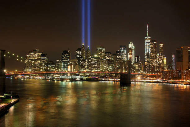 istock World Trade Center Tribute in Lights 1081446458