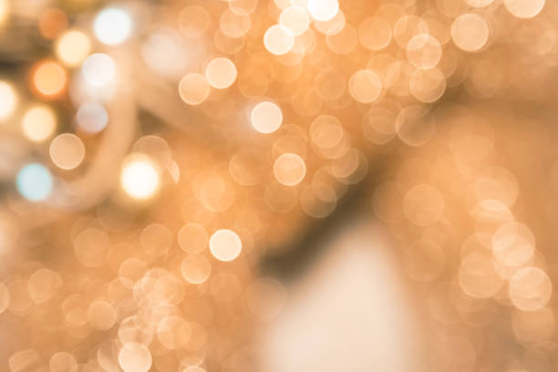 istock Festive background with bright defocused Christmas lights 1081448048