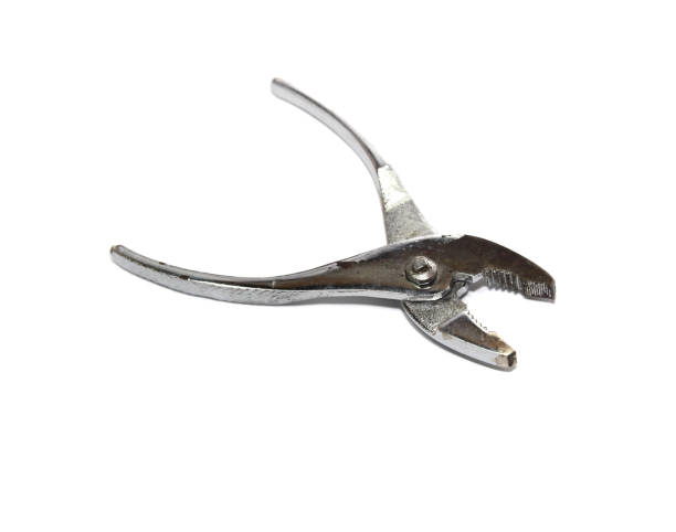 istock Old pliers isolated on white background 1081448712