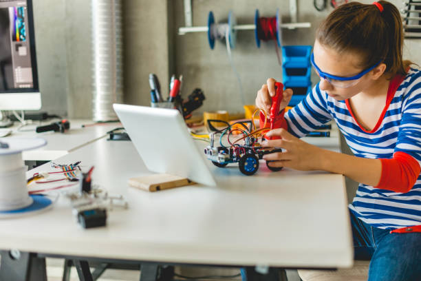 istock Teenage girl working on school assignment 1081453014