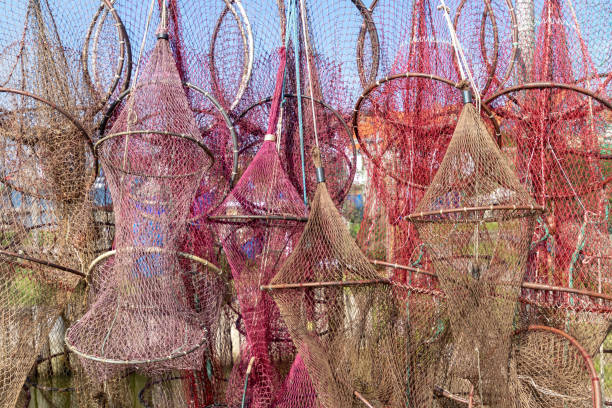 istock Colorful fishing nets 1081472146