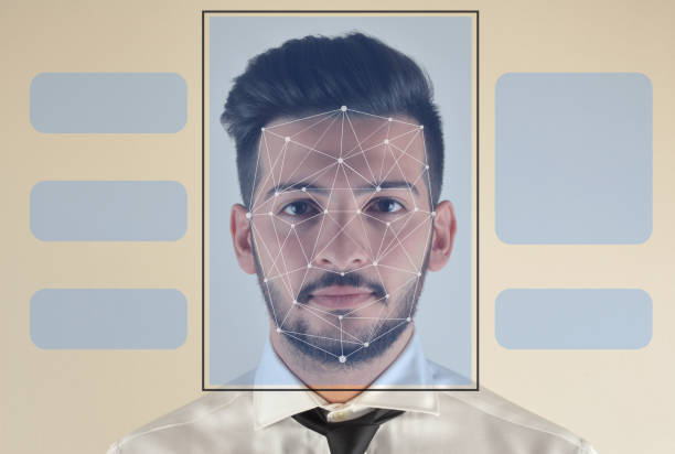system rozpoznawania twarzy, technologia - surveillance human eye security privacy zdjęcia i obrazy z banku zdjęć