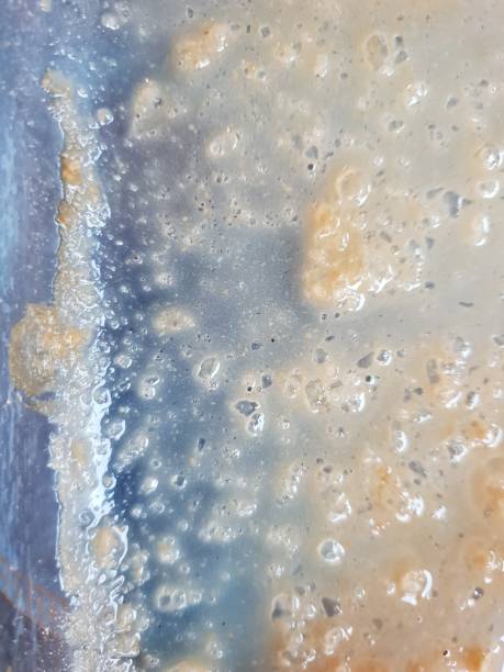 istock Beige abstract textured background with salt granules and copy space 1081489626