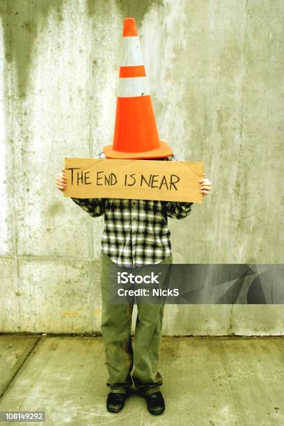 The End Is Near Stock Photo - Download Image Now - Sign, The End, Adult