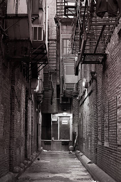 Alleyway  seedy alley stock pictures, royalty-free photos & images