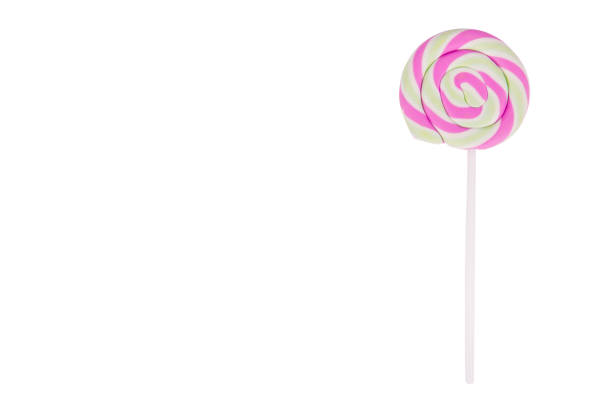 istock Candy on stick. Lollipop on white background. 1081504254