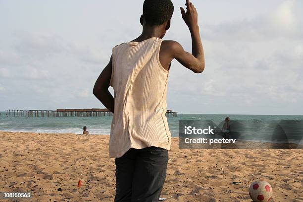 Afrikanische Beachfußball Stockfoto und mehr Bilder von Fotografie - Fotografie, Kontur, Afrika
