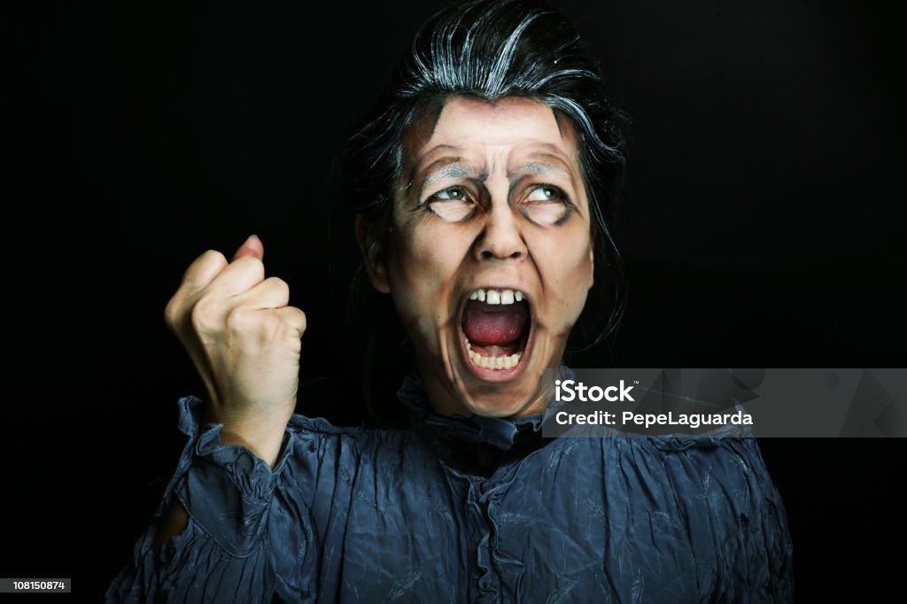 Nightmare  Make-Up Stock Photo