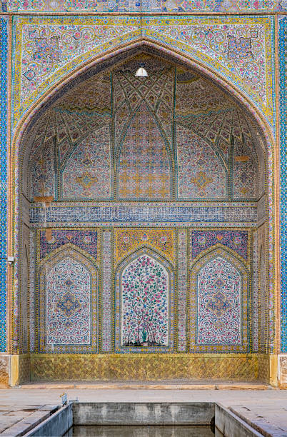 istock Tilework decoration of Nasir ol Molk Mosque, Shiraz 1081509006