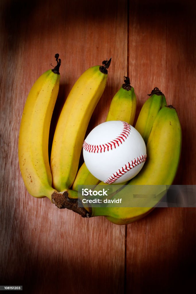 野球ラウンジをバナナの束 - アイデアのロイヤリティフリーストックフォト