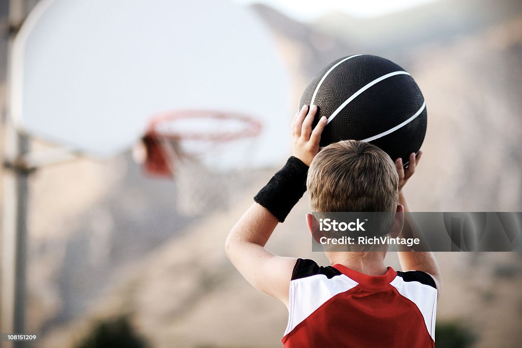 The Shot Horizontal  Basketball - Sport Stock Photo